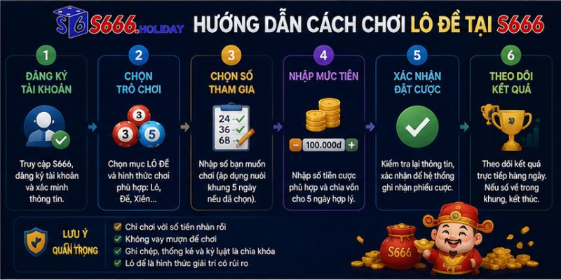 Hướng Dẫn Cách Chơi Lô Đề Tại S666