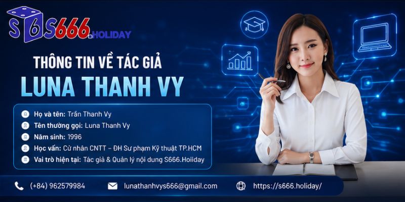 thông tin tác giả Luna Thanh Vy